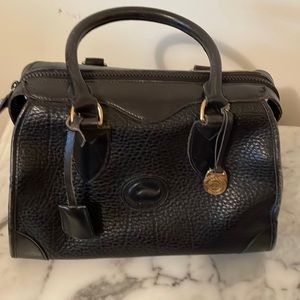 Dooney Bourke Black Doctors style satchel